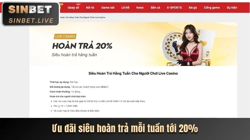 Hoàn trả Casino Xwinner